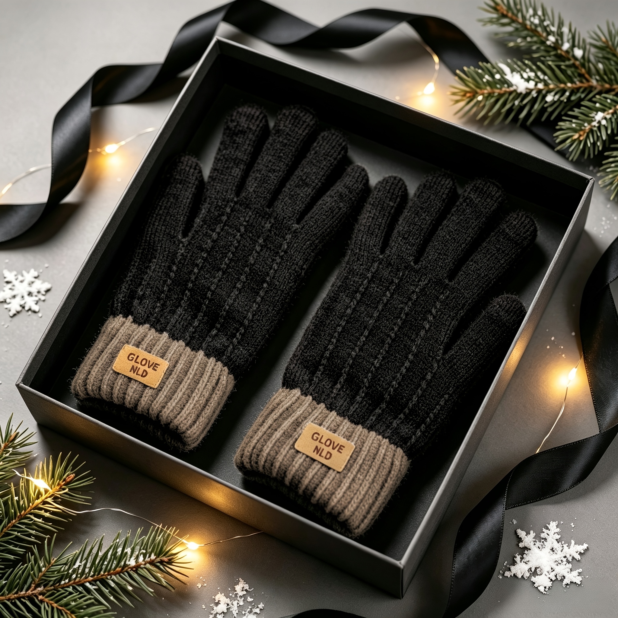 TEMU Winter Thermal Gloves, Ted Touchscreen Gloves, Ribbed Cuff Contrast Color Fingerless Gloves, Unisex Cold-proof Fingerless Gloves For Men And