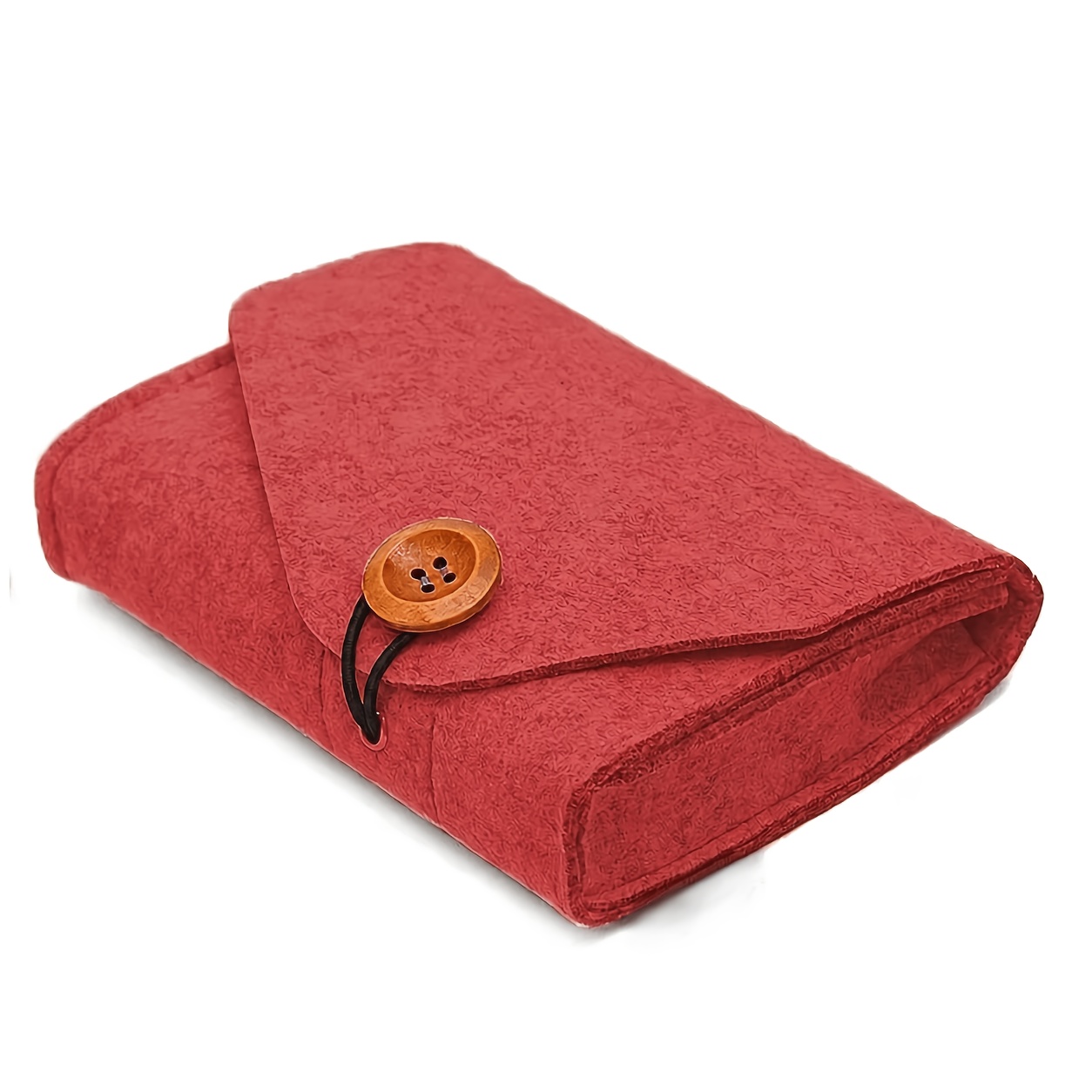 TEMU Portable Felt Storage Pouch Outdoor Digital Cable & Electronic Accessories Organizer Portable Key & Multi-functional Travel Storage Bag Cosmetic