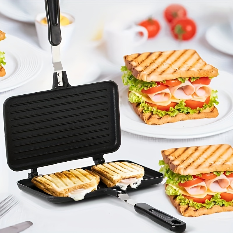 

Aluminum Alloy Pan -sided Cooking And - & Griddle For , , - , Uncharged, No Battery