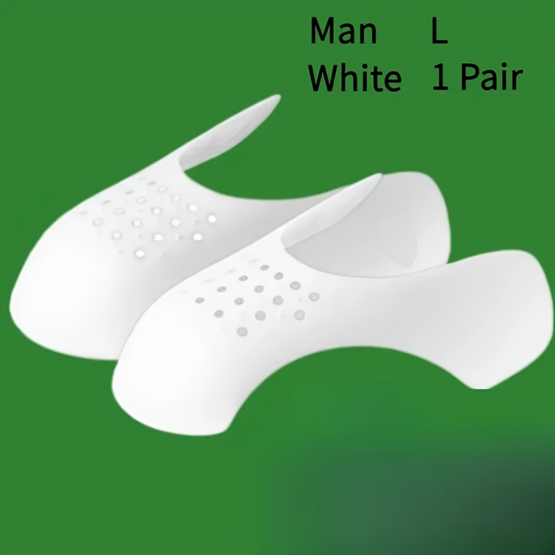 2 pares de protectores de arrugas para zapatos, protectores de dedos para  evitar arrugas, para hombres y mujeres, de 5 a 12 pulgadas, Negro - : Todo  lo demás 