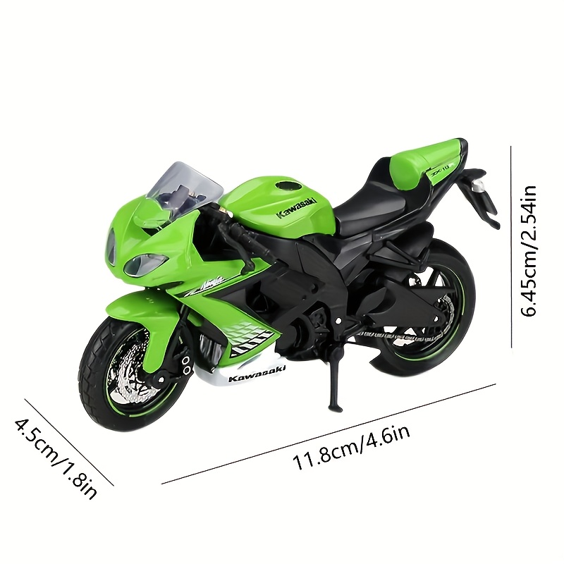 1:18 カワサキ zx 10r ダイキャスト モーターサイクル モデル