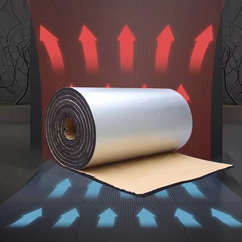 self acoustic and thermal insulation foam rolls 10 8ft closed cell foam sound deadening mat soundproofing foam for floors deadening motor home van insulation noise campervan insulation van insulation three thicknesses from