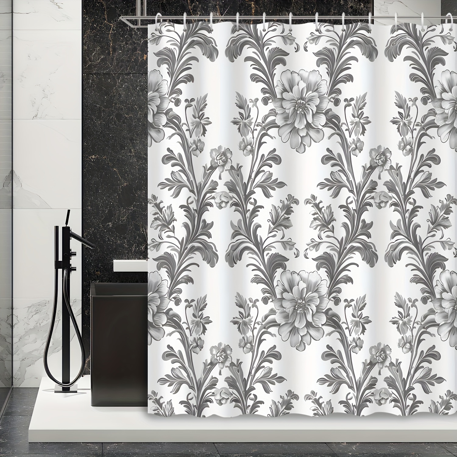 

Pattern Shower Curtain - Polyester Bathroom Decor