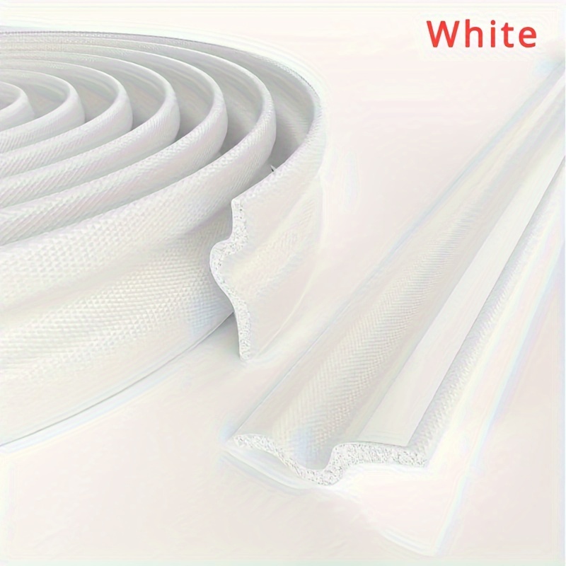 TEMU 1pc Self-adhesive Acoustic Strip For Windows And Doors - Windproof, Soundproof  Filler, Sliding Door, Seal Strip