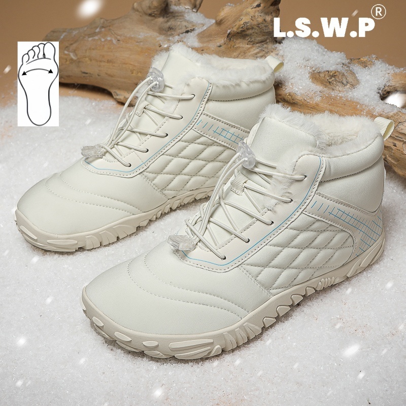 Men's Wide-Fit Snow Boots, Comfortable and Stylish