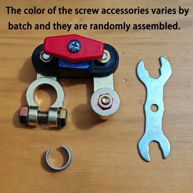 Image of Car Battery Terminal With Switch, For Home Car, Pickup Truck, Boat, Agricultural Tricycle And