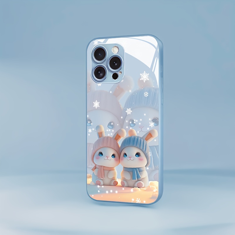 

For Iphone 15, 14, 13, 12, 11, Xs, Xr, X, 7 - Hd Rabbit -fall For Phones