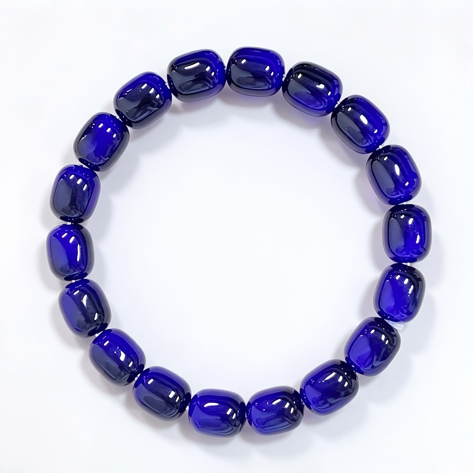TEMU 1pc Wealth/ Bracelet, Tiger Eye Stone With Beads, Attracting Wealth And Men's And Women's Business Bracelet, Fashionable Retro Versatile