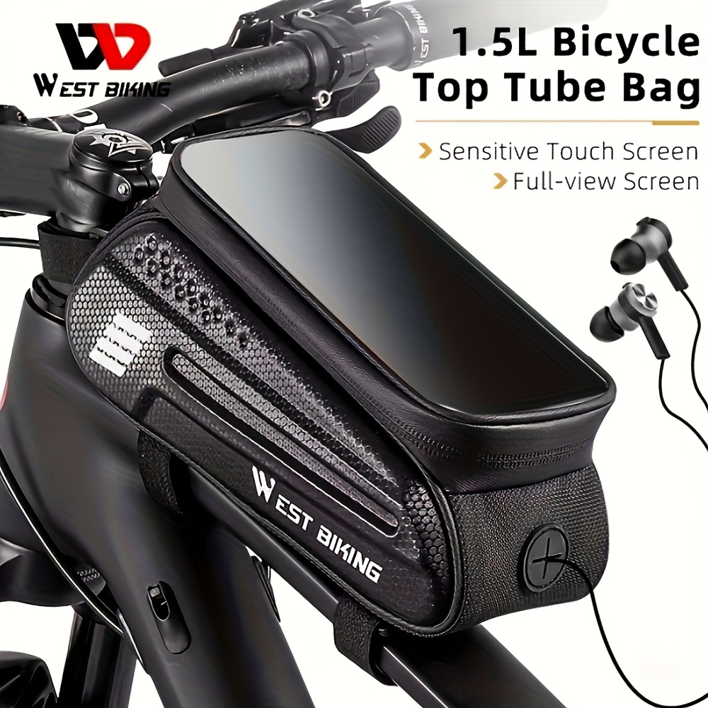 Mtb Bolso Delantero Para Bicicleta Bolsa Para Cuadro Delantero De