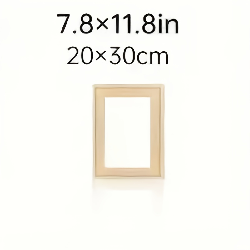 1 Set Diy Wooden Frame Kit Suitable For Canvas Art, Used To Hang Your Artwork