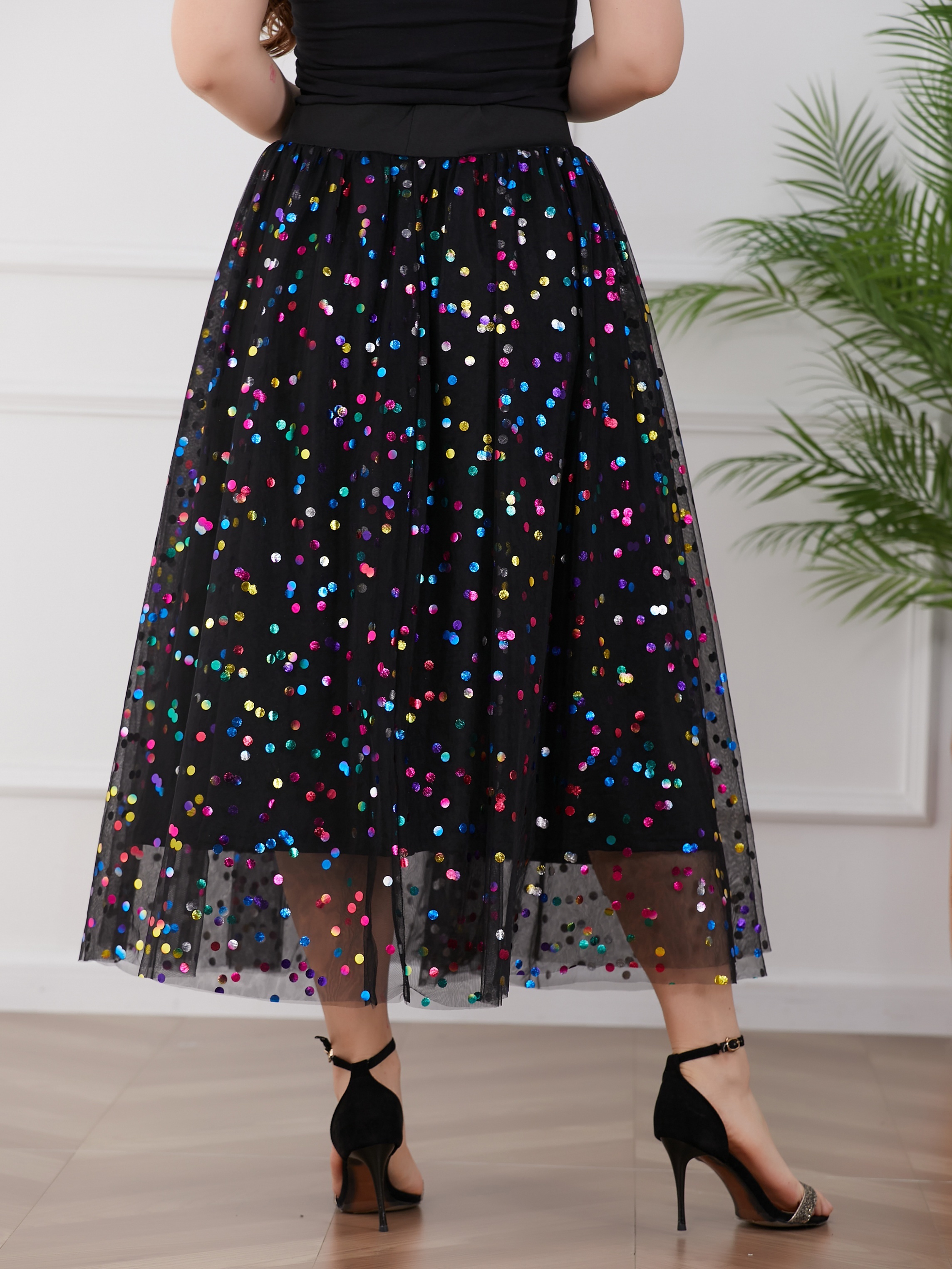 Plus size with midi skirt best sale