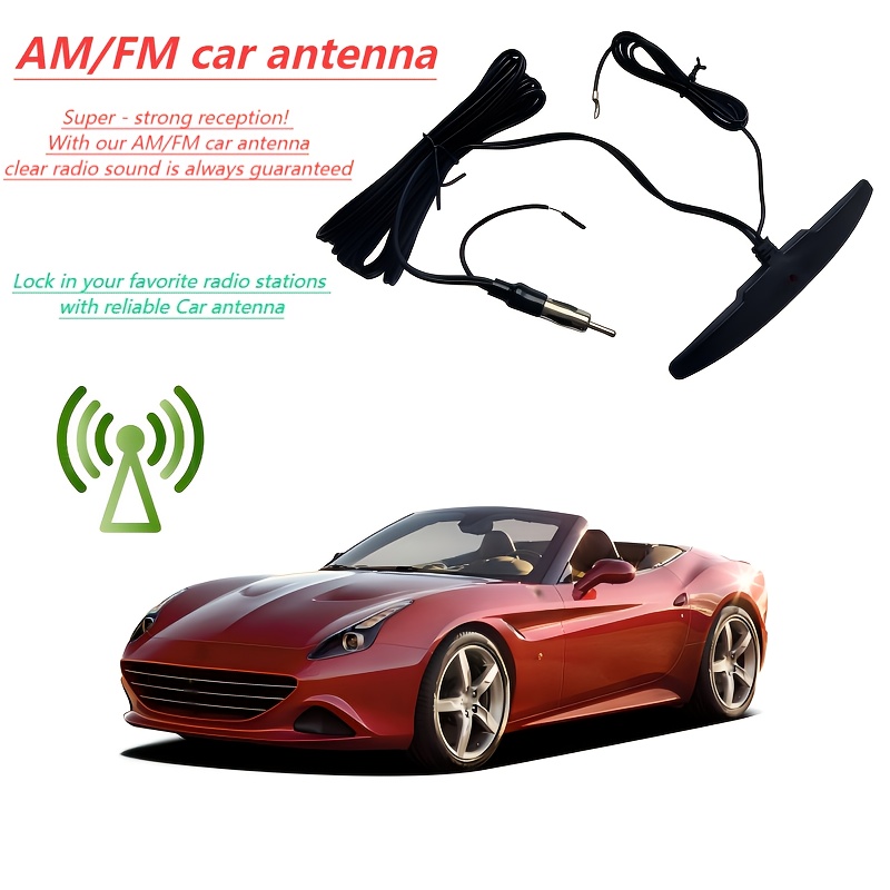 antena estéreo universal coche montaje adhesivo Temu Mexico