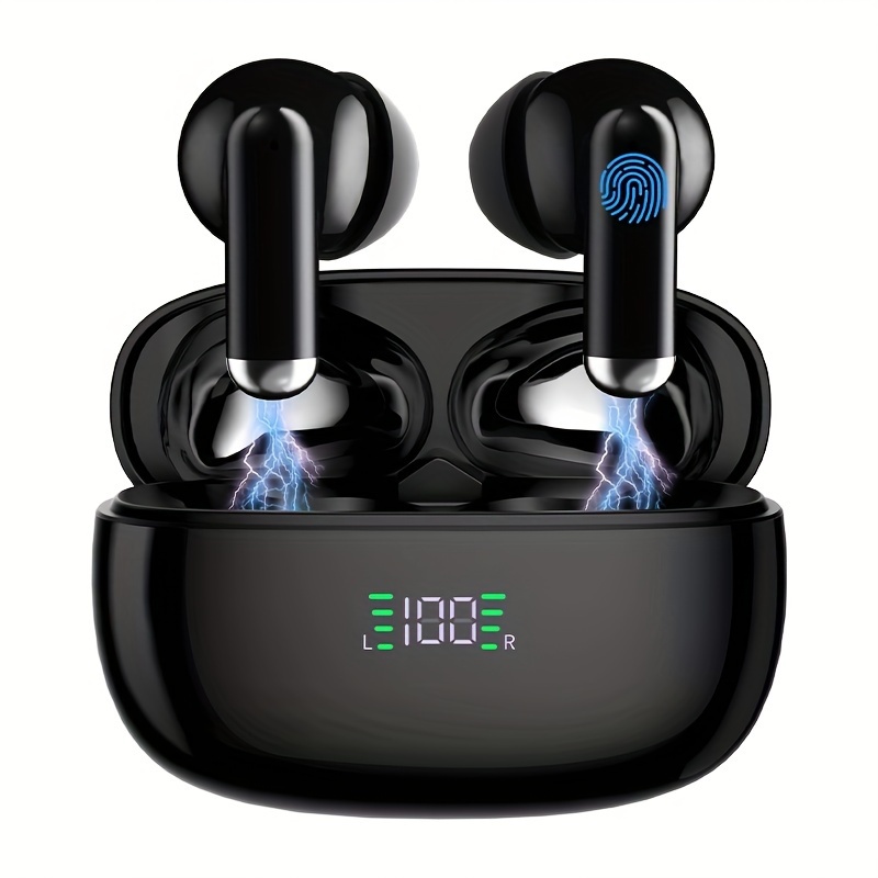 2024 New SP9X Long life Wireless Earbuds TWS Earbuds With Microphone Earbuds For Android And Ios Stereo In Earbuds With LED Display Charging Case Gift For Christmas Birthday Holiday