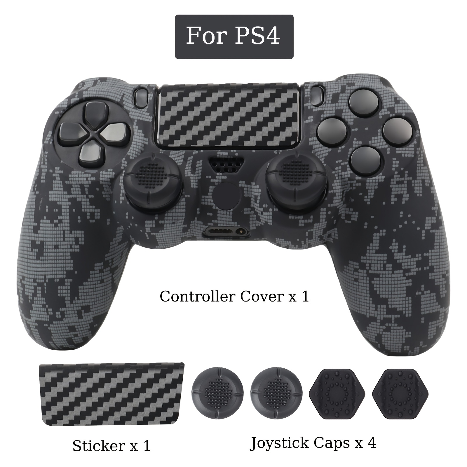 Mehka prevleka za PS4 PS5 Edge krmilnik, zaščitna ovojnica za krmilne palice, odporna na udarce, dodatki za Playstation4 za Dulsence Edge