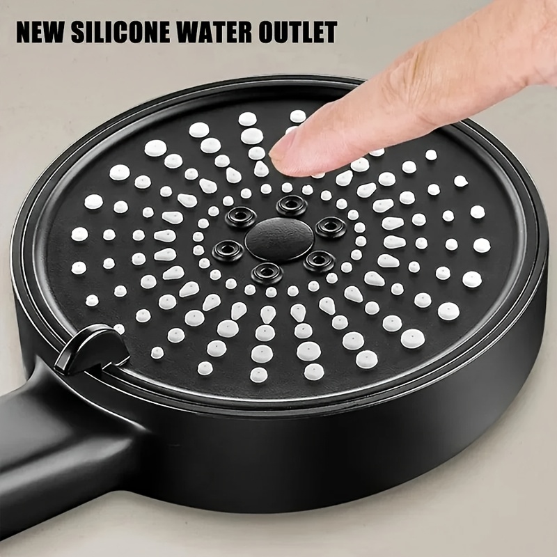 Large 5 Function Shower Head for Enhanced Bathing Experience