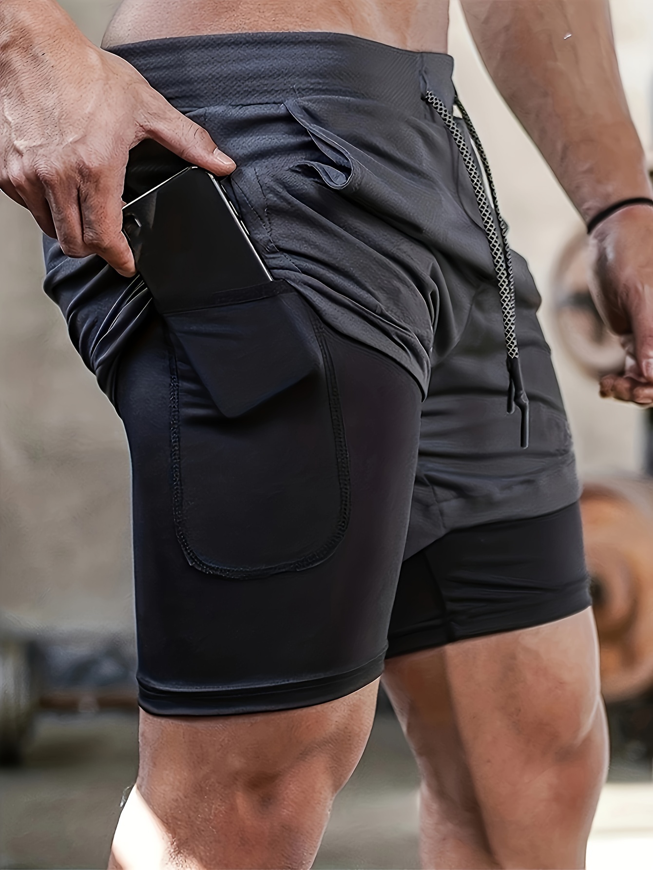 Men'S Casual Running Shorts That Are Quick-Drying, Breathable, And Suitable for Fitness And Basketball