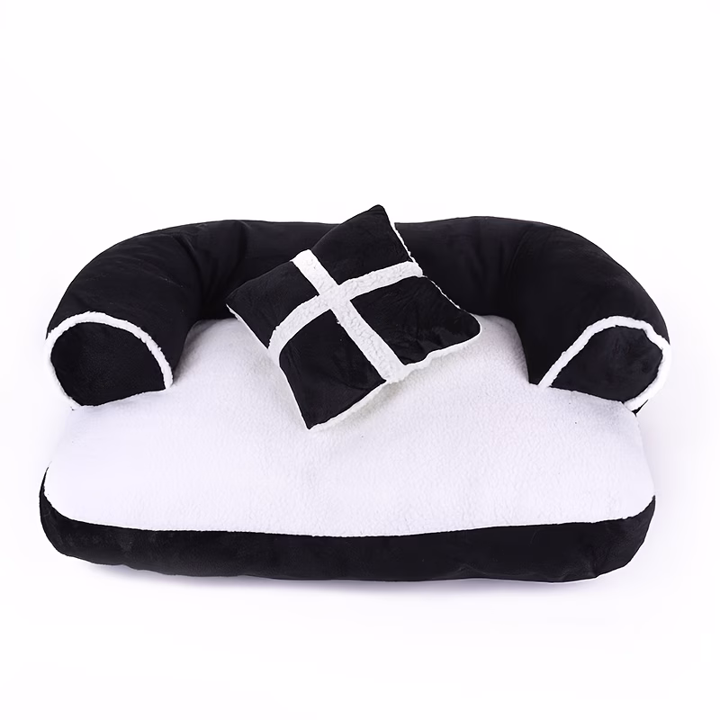 winter warm and washable dog bed a pet sofa suitable for ideal for small to large dogs and cats providing a comfortable pet mat Product details 4