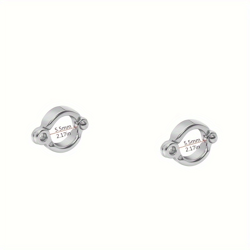 Image of Sizes Of Parrot Foot Rings Made Of Roosteratiel/budgerigar/ Movable Opening Bird Foot Rings Made Of Bird And Pigeon Identification Rings 2pcs
