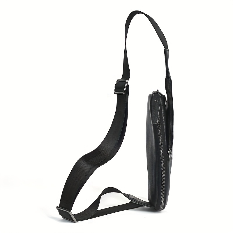 Mini PU Leather Belt Chest Bag Men