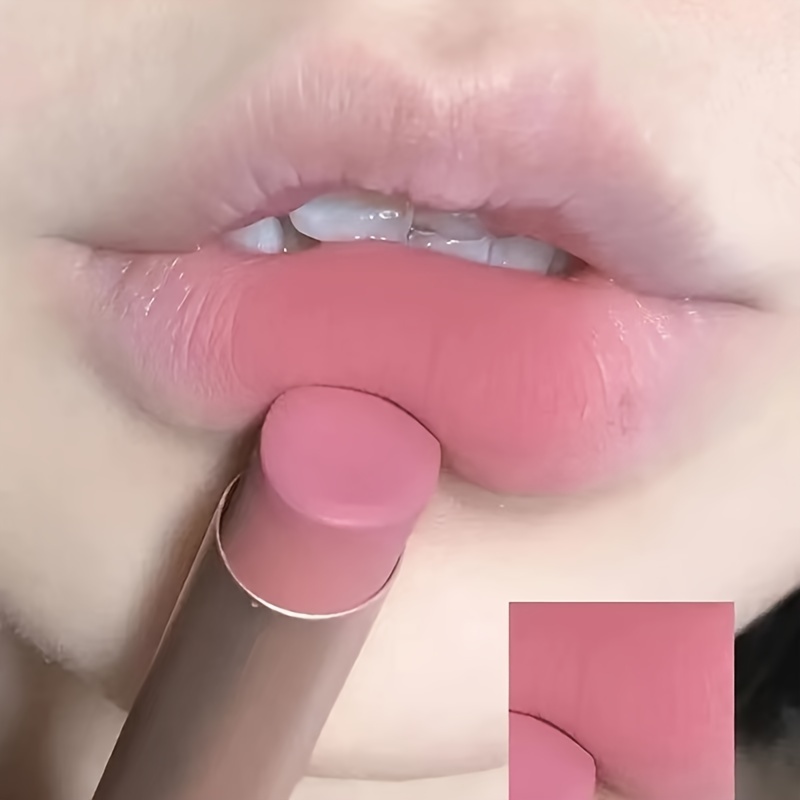 Dodo Mist Velvet Lipstick - High-end Low- Matte Lipstick, Waterproof, Fade-resistant, Frosted Finish, Cool And Pink Lip Tint, Perfect For Olive