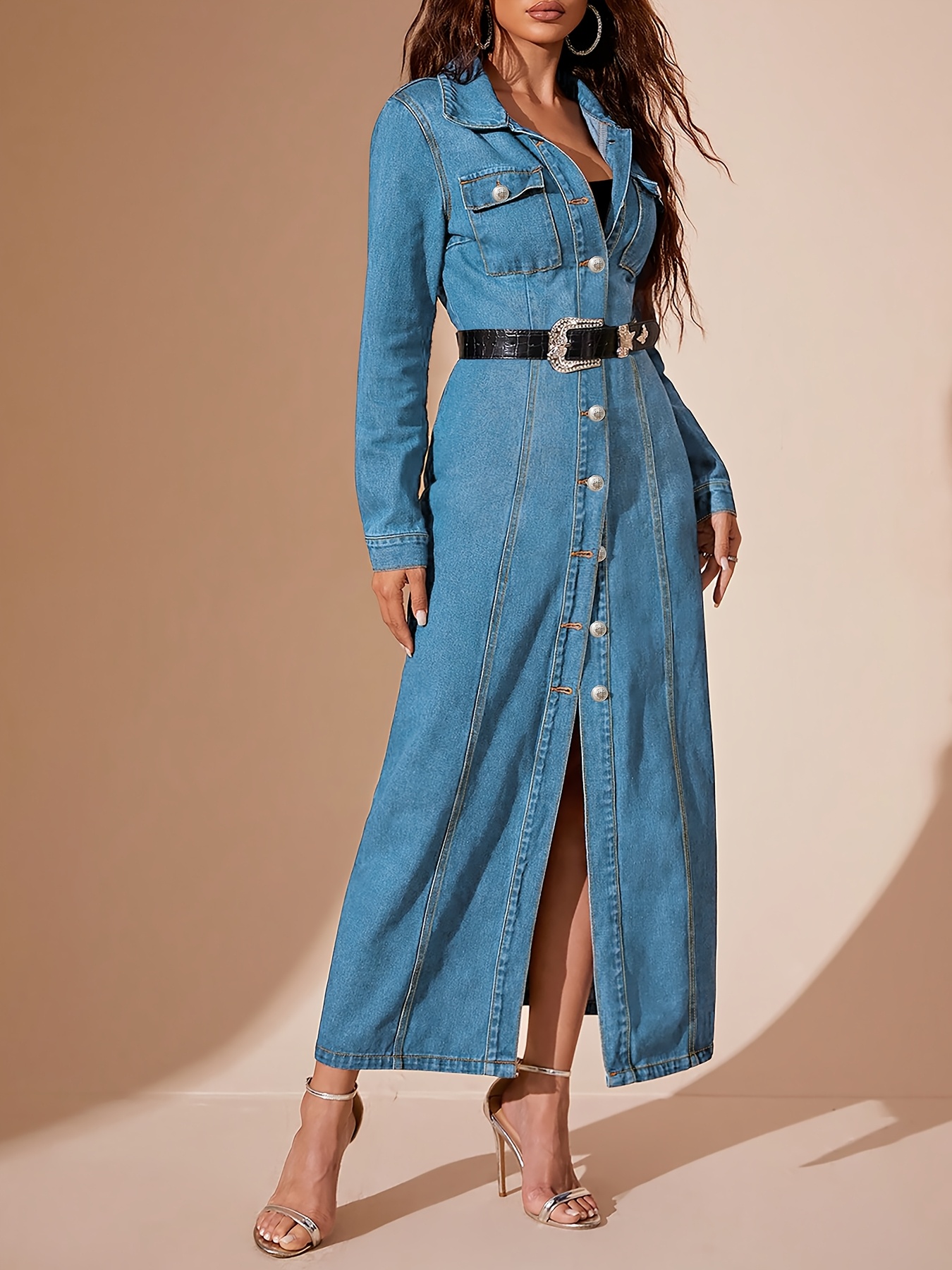 button up shirt dress white Fit & Flare african print maxi dreeses Aileen | Women’s Sweetheart Color:Plaid Style this with our