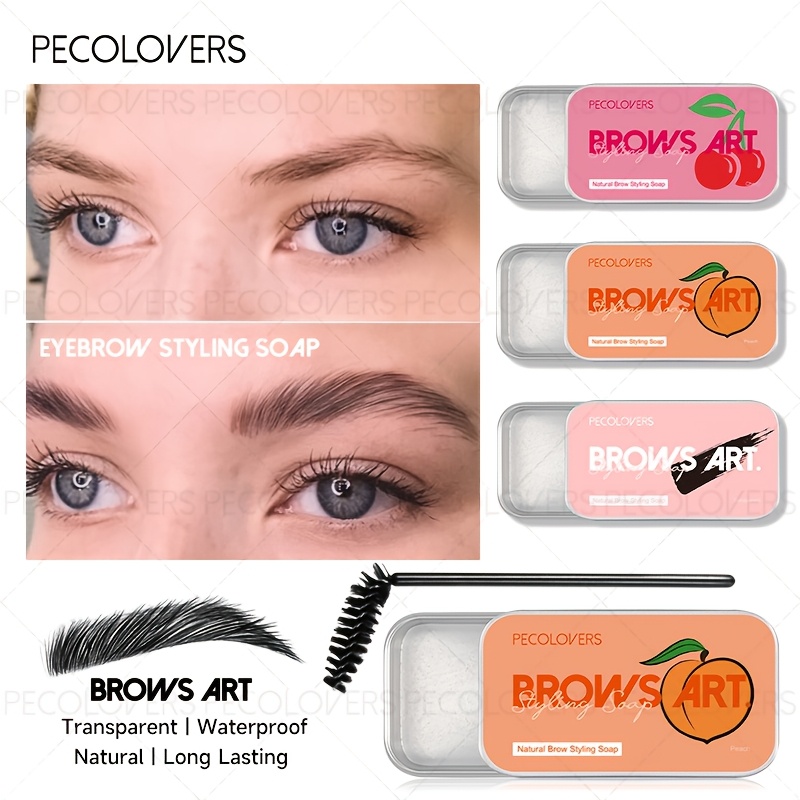 Long-Lasting Quick-Setting Clear Brow Styling Soap