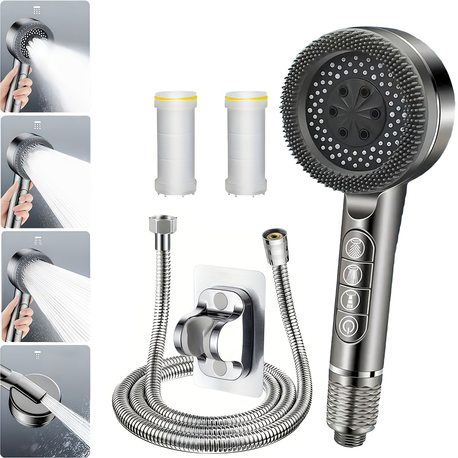 High Pressure Shower Head 5pcs Set