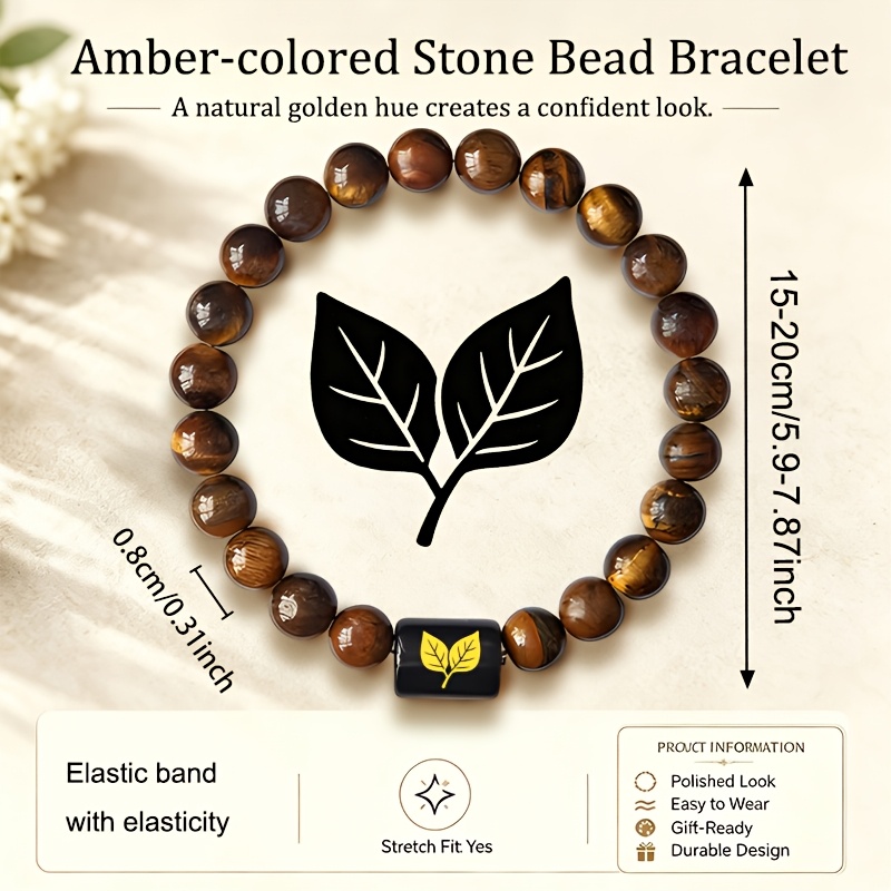Minimalist Leaf Design Bracelet for Women, Daily Wear