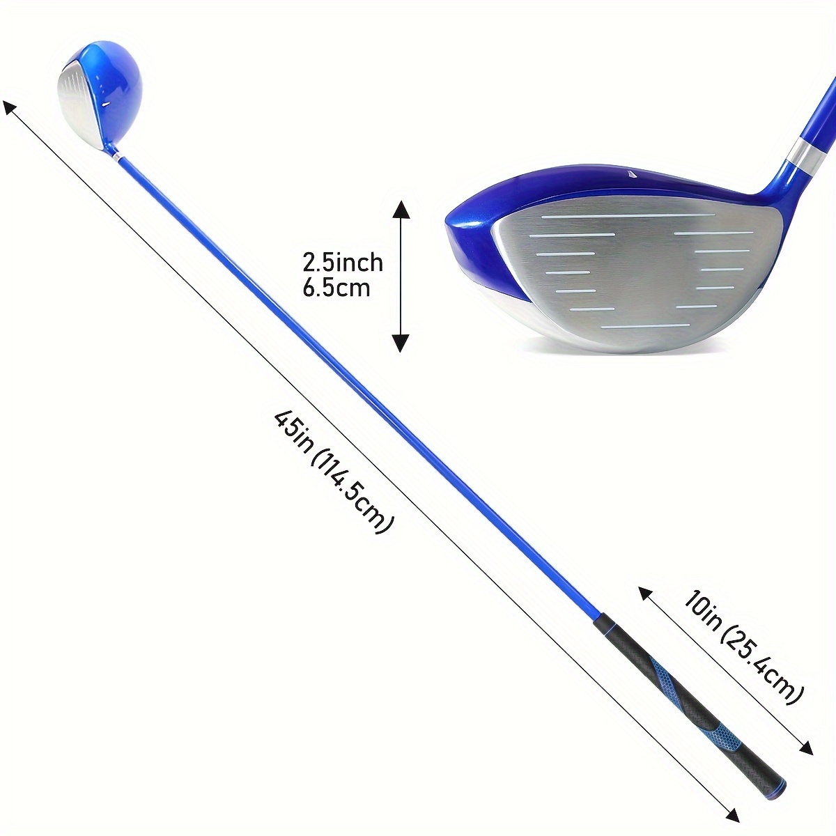 1pc golf driver swing trainer aid right handed adds distance and accuracy to all your drives details 3