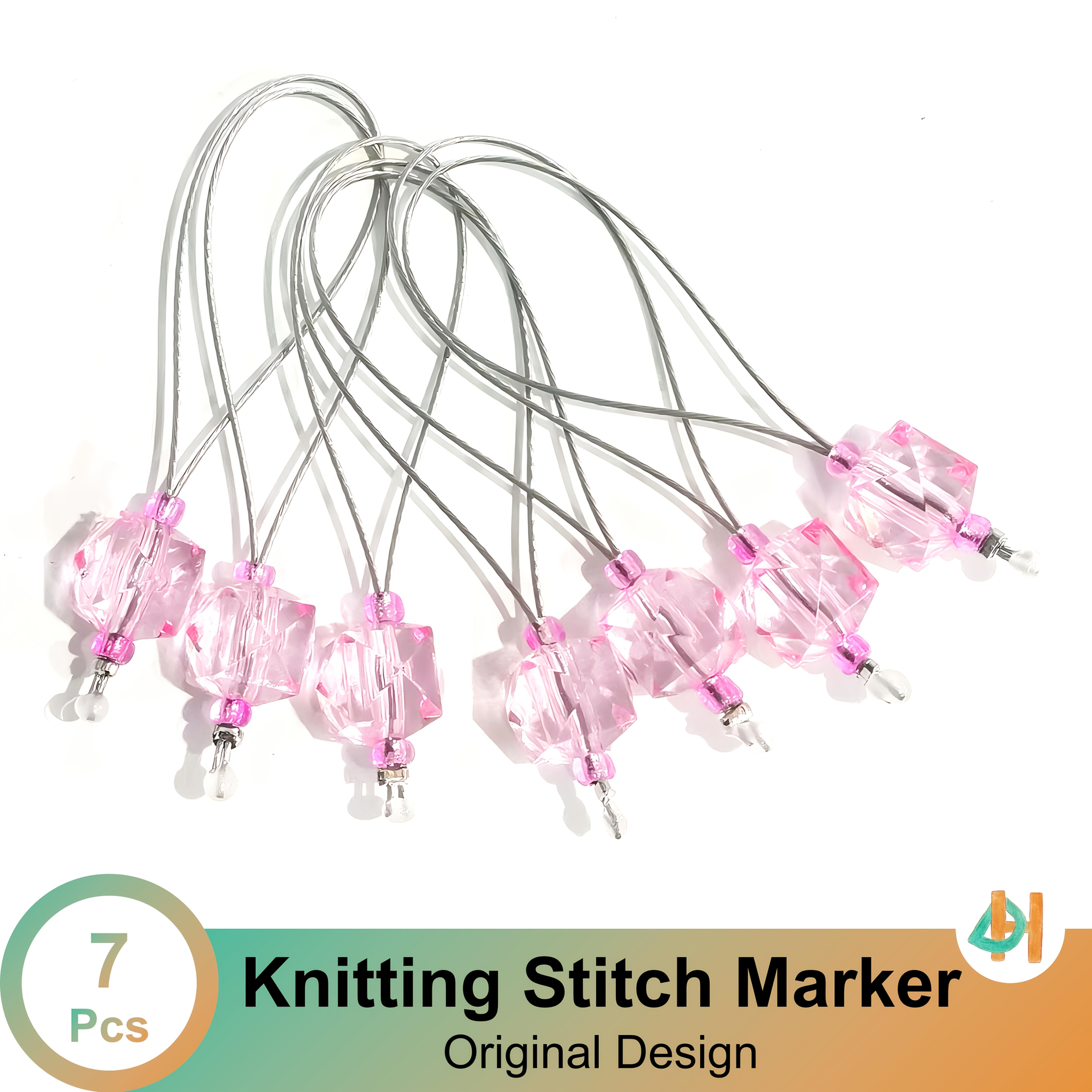 Image of 7pcs, Colorful Knitting Marking - Suitable For Knitting Counting - By Domi Happy, For Yourself