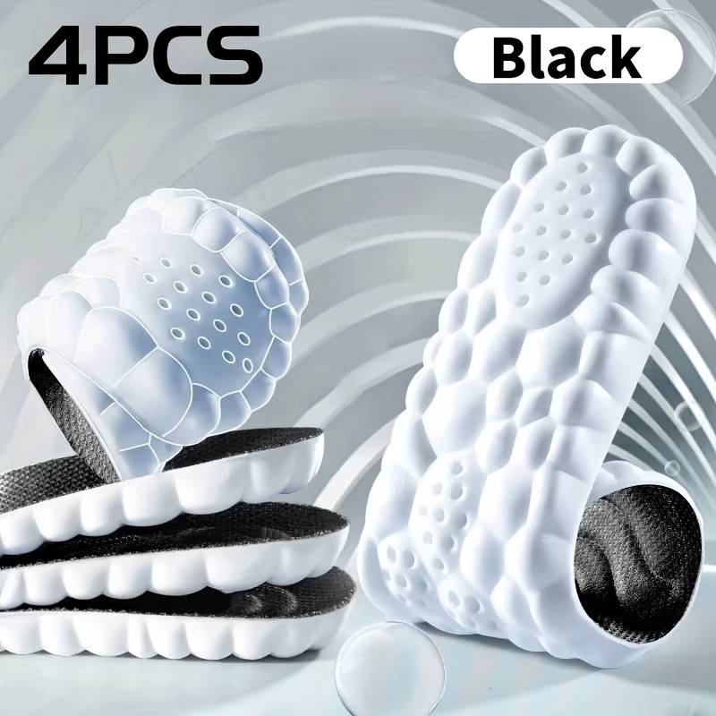 1 Pair Of Comfortable Insoles - Soft, Lightweight Sponge Material With Heel Support And Arch Cushioning For | | Breathable Sponge Shoe Inserts