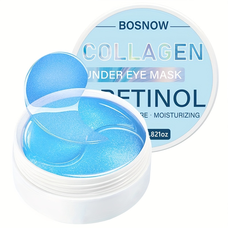 Image of 80g Collagen And Retinol Eye Mask, Deep Moisturizing, Firming Skin, Skin, Boost Radiance, Create Soft, Smooth, Delicate And , Makes Skin Look More , Suitable For Types