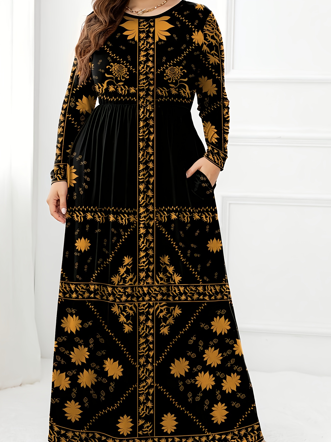 long sleeve midi dress lace Elegant Return Someday Woven Lace Midi Dress main image 0
