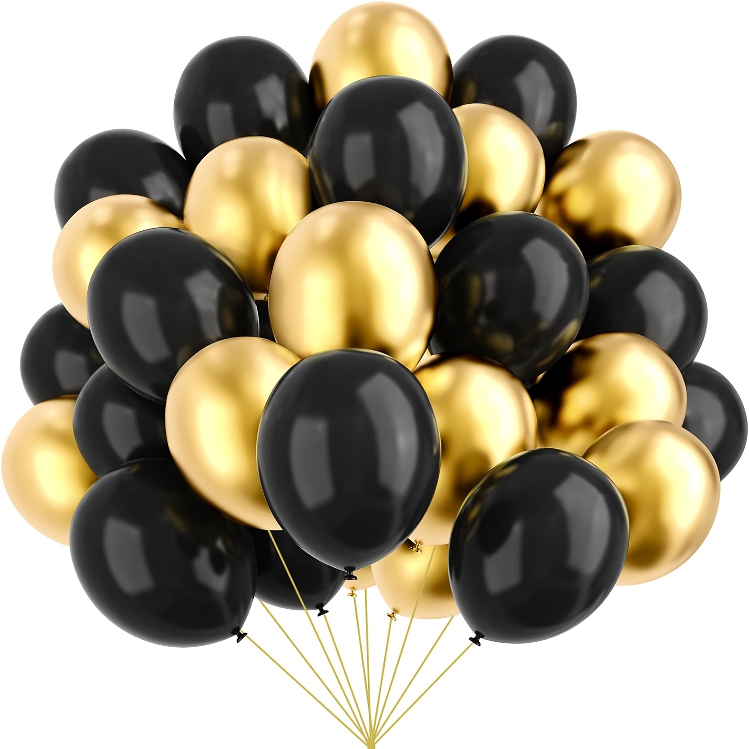 

67pcs, Black Golden Latex Balloons, Wedding Decor, Birthday Party Decor, Anniversary Decor, Graduation Decor, Holiday Decor, Mother's Day Decor, Indoor Outdoor Decor, Home Decor, Room Decor