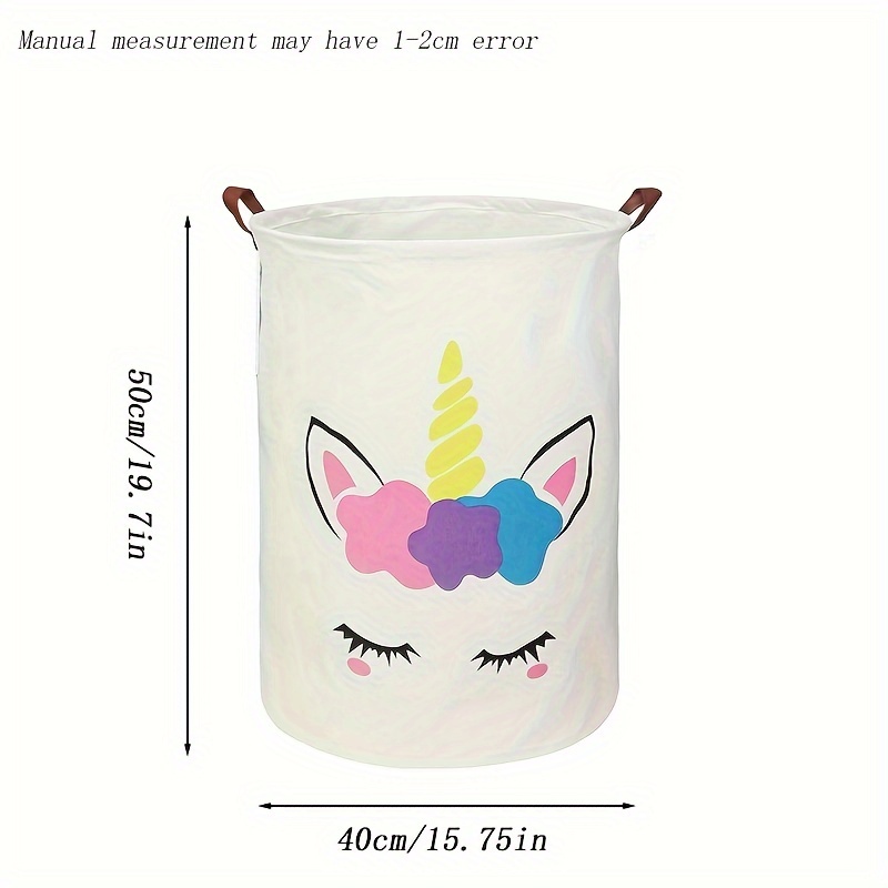 1pc Unicorn Hamper, Unicorn Laundry Basket Hamper For Unicorn Room Decor, Hamper, Gift Baskets, Box, Bedroom, Laundry Baskets