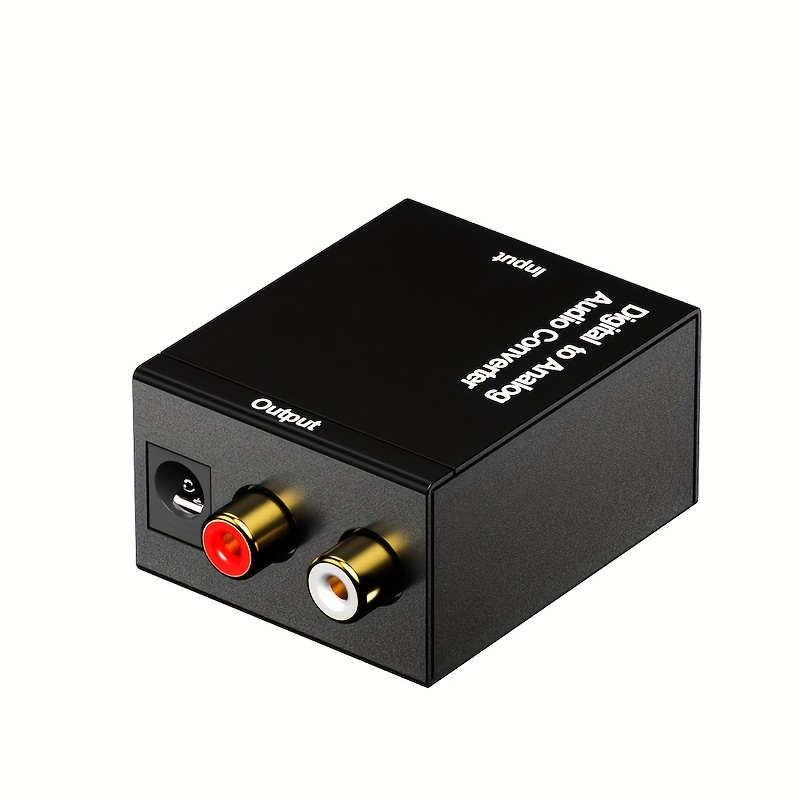 Digitalno-analogni avdio pretvornik, koaksialno/optični prenos na L/R RCA, vzorčne frekvence 192Khz, združljiv z domačim kinematom, PS3, PS4, ,
