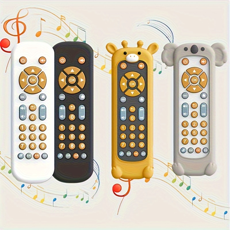 

Infant Tv Simulation Remote Control Tv Music Learning Early Education Puzzle Toy Gift