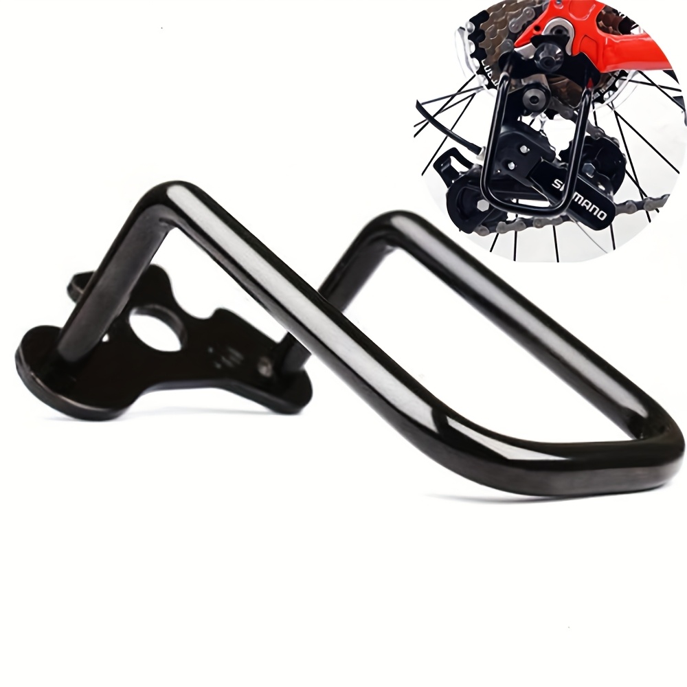 E-shop Verstellbarer Metallschutz für Mountainbike-Getriebe, Kettenschwinge und Hinterradwechsel. Zubehör für das Fahrradfahren