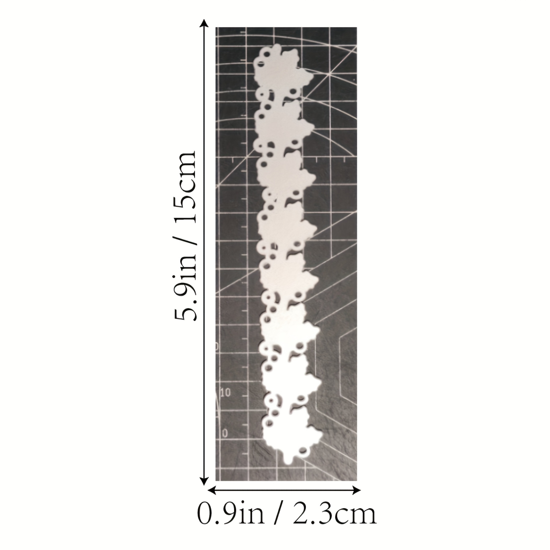 TEMU 1pc Christmas Holly Metal Cutting Dies - Durable Carbon Steel Die Cuts With Intricate Holly Leaf & , Scrapbooks, Scrapbooking, Card Making, And