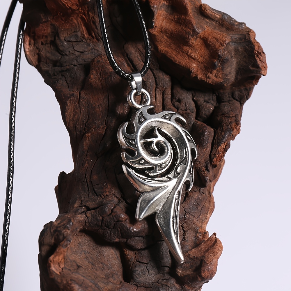 E-shop Flammen-Anhänger Halskette für Damen Herren, Exquisites Design, Trendiges Casual Mode-Accessoire, Perfektes Geschenk für lässige Outfits
