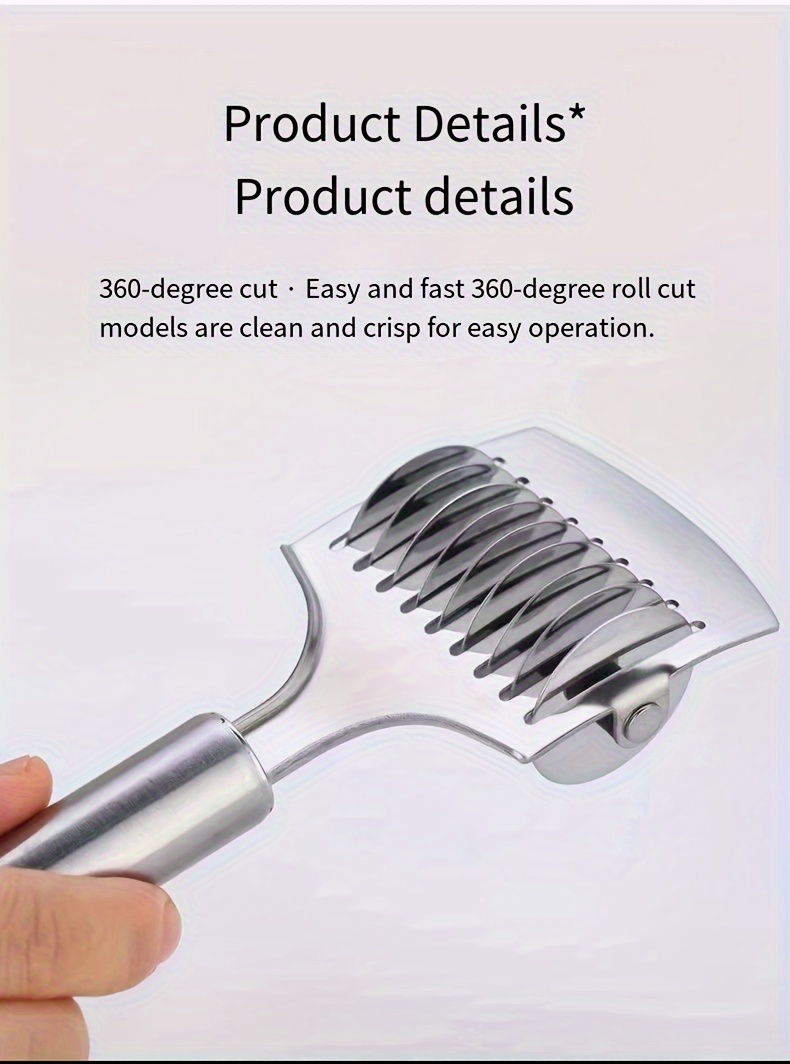 stainless steel noodle cutter multifunctional manual noodle slicer kitchen noodle press machine rolling pin noodle cutting artifact   ins details 3