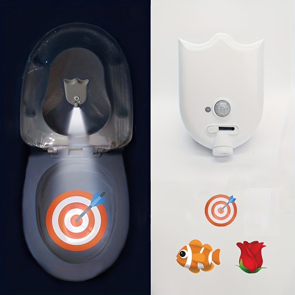 

Motion-activated Toilet Night Light - A Fun & Colorful Way To Illuminate Your Bathroom!