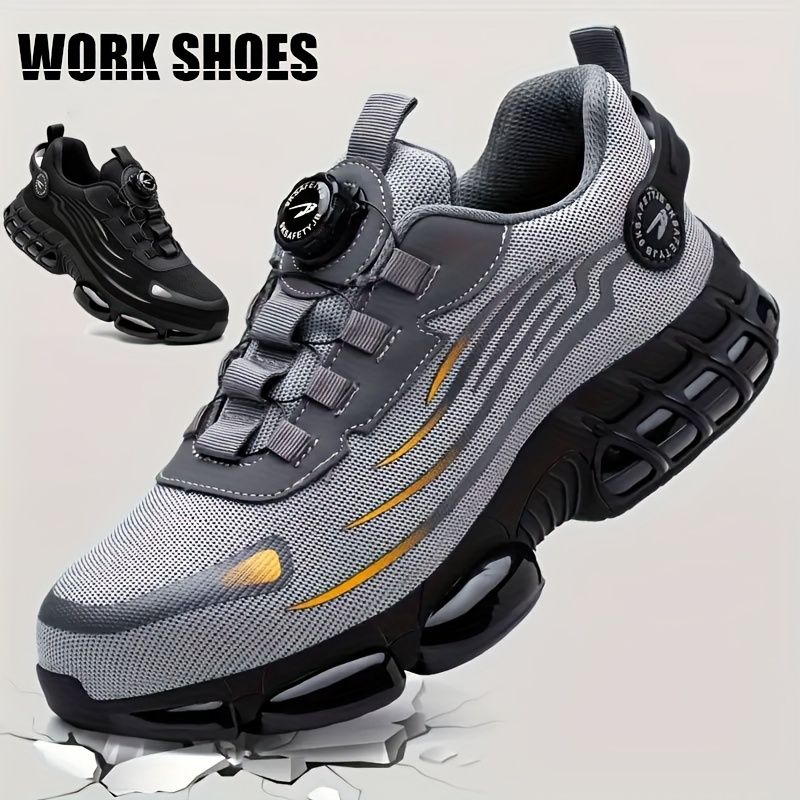 low   shoes for men designed to   smashing and punctures feature a sturdy slip  ant construction ideal for industrial jobs and construction environments