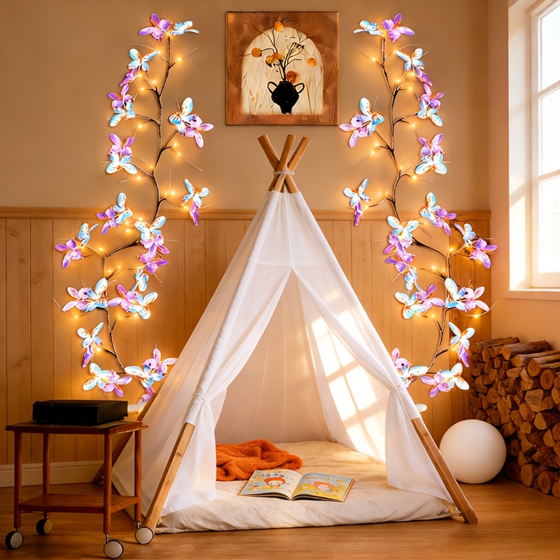 Butterfly Branch Light, USB Control Indoor Outdoor String Light