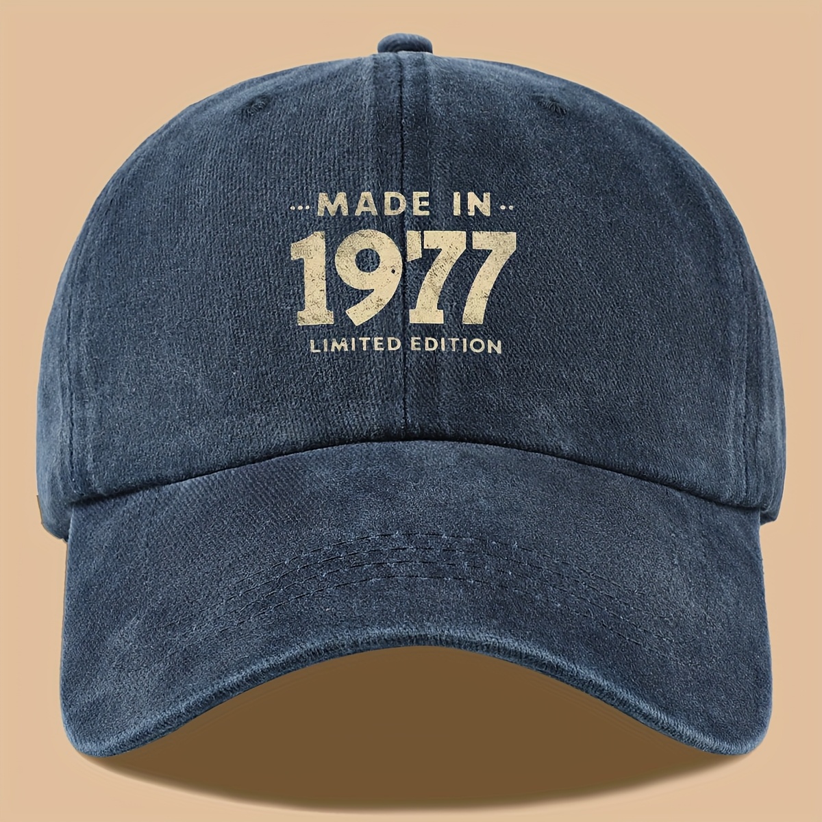 TEMU 1pc English Letter Print Cap, Fashion Trendy Snapback, Unisex, Outdoor Casual Sun Hat, Adjustable Size, Lightweight Comfortable Breathable,