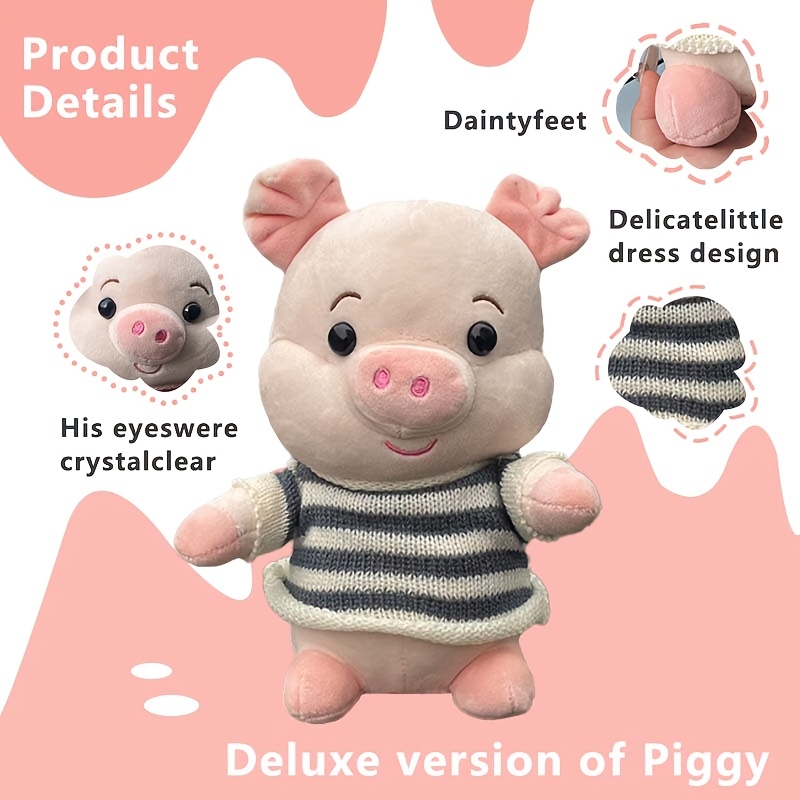 商品名】セーター かわいいブタ ぬいぐるみ ドール ブタ ぬいぐるみ