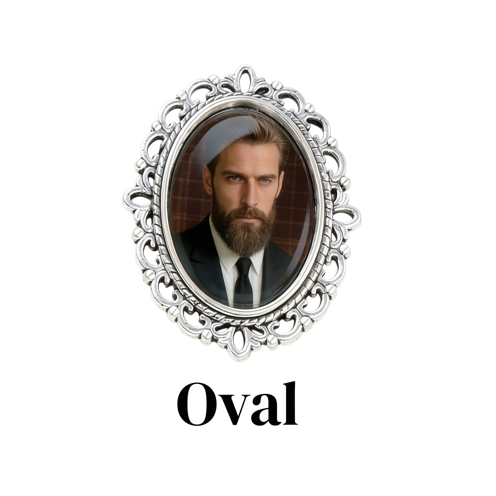 TEMU Broche de Cristal Personalizado - Diseño a Medida con y , Estilo Retro Elegante Ideal para Marca, , Fiestas de Graduación, Uso Todo el Año -