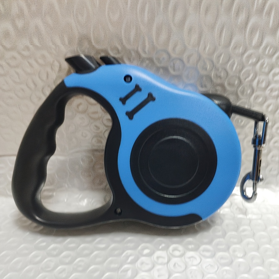 TEMU Dog Automatic Retractable Leash Retractable Dog Leash, Dog Walking Leash Dog Leash Sturdy Dual Switch Design With A Trigger Brake And Locking