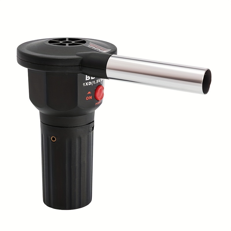 Image of Portable Battery-powered Bbq Fan Blower, Enhancing Your Outdoor . Ideal For Camping, Picnics, And Charcoal Grilling, Ensuring Efficient Airflow For Quick And