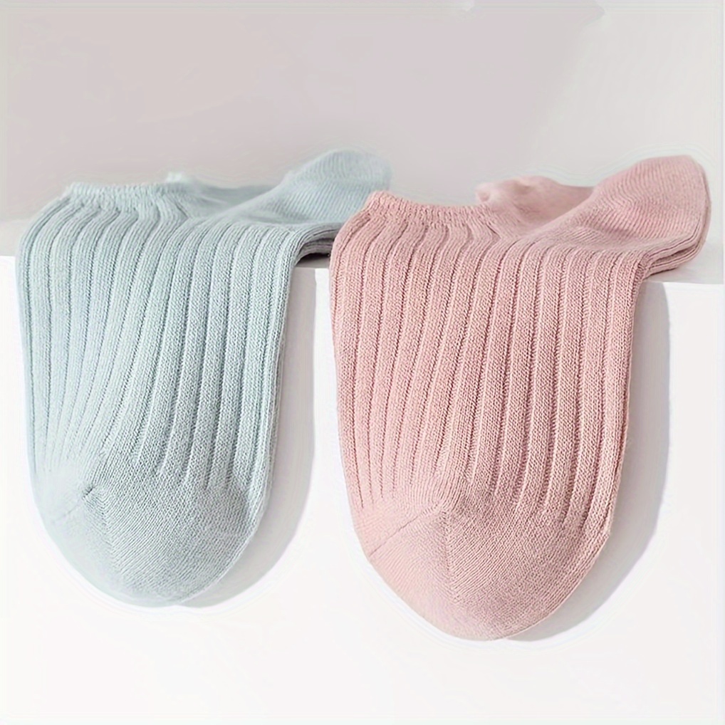 5-Pack Women's Elegant Invisible No-Show Ankle Socks - Soft Polyester Blend, Seamless Comfort, All-Season Wear, Assorted Neutral Colors (White, Light Blue, Pink, Grey, Black), Cute Socks, Casual Footwear, Minimalist Design, Comfortable Wear